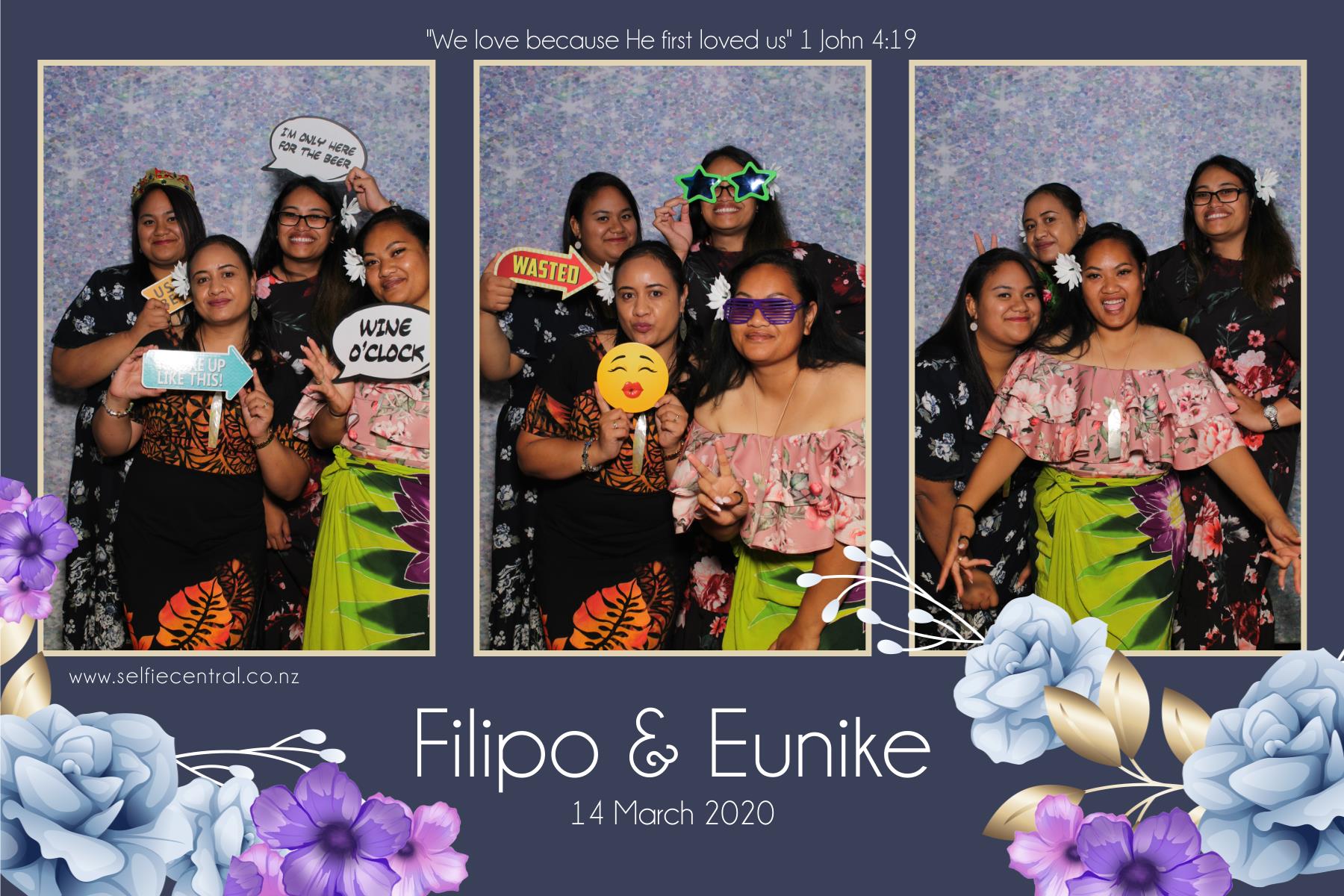 Filipo and Eunike's Wedding | View more photos from the event at gallery.photobooth.co.nz/u/SelfieCentral/Filipo-and-Eunikes-Wedding